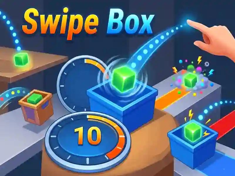 Lojë Swipe Box në internet