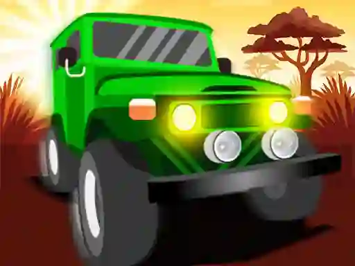 Lojë Africa Jeep Race në internet