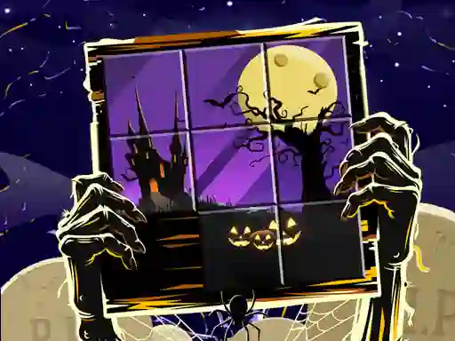Lojë Puzzle Slide Terror në internet