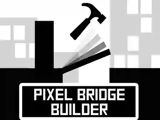 Lojë Pixel bridge builder në internet