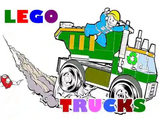 Lojë Lego Trucks Coloring në internet