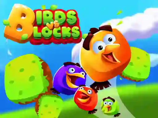 Lojë Birds vs Blocks në internet