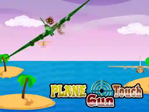 Lojë Plane Touch Gun në internet