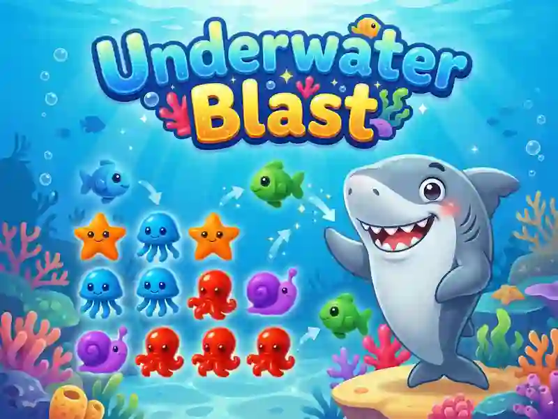 Lojë Underwater Blast në internet