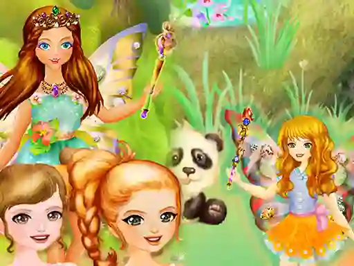 Lojë Fairy Dress Up Games For Girls në internet