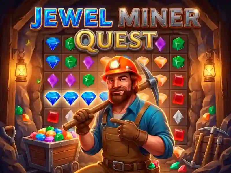 Lojë Jewel Miner Quest në internet