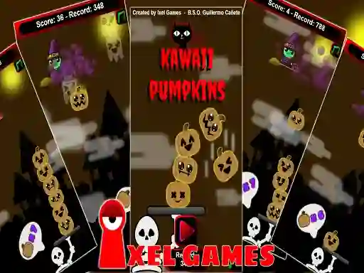 Lojë Kawaii Pumpkins në internet