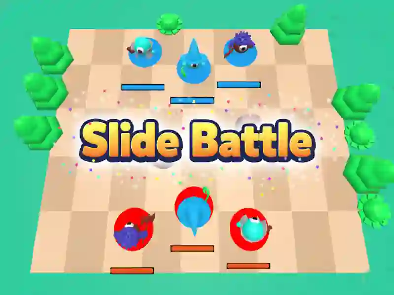 Lojë Slide Battle në internet