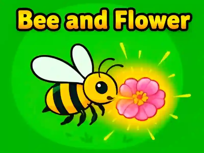 Lojë Bee and Flower në internet
