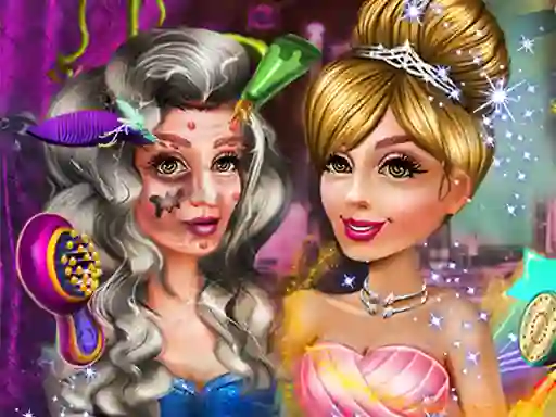 Lojë Witch To Princess Makeover në internet