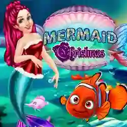 Lojë Mermaid Christmas në internet
