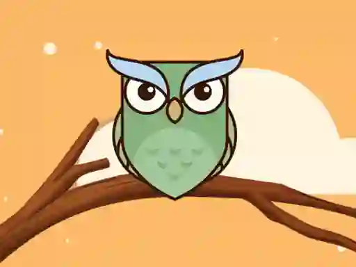 Lojë Magic Owl Coloring në internet