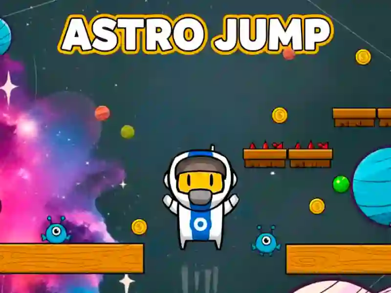 Lojë Astro Jump në internet