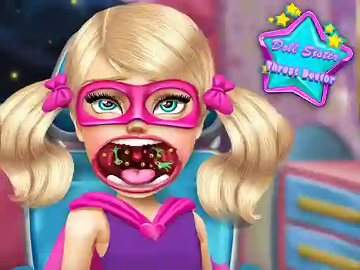 Lojë Doll Sister Throat Doctor në internet