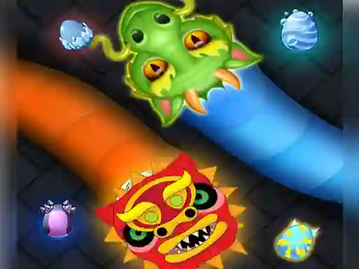 Lojë Slither Dragon.io në internet