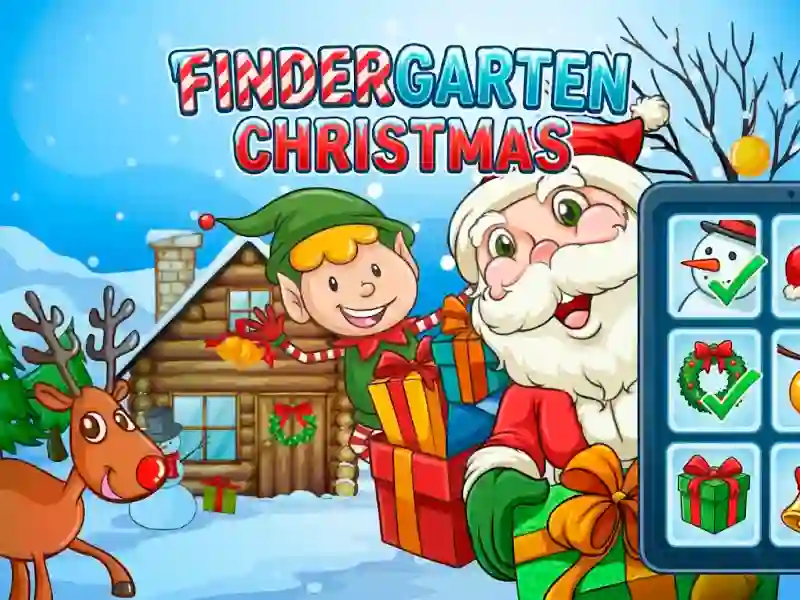 Lojë Findergarten Christmas në internet