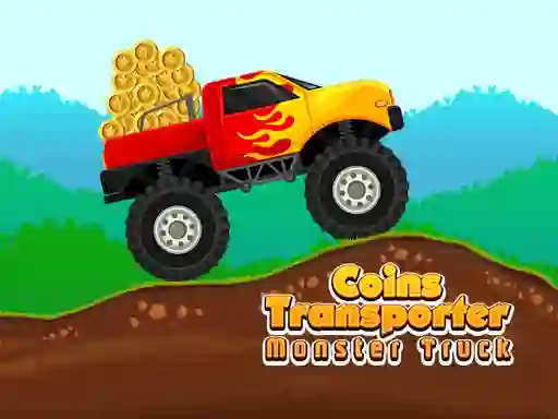 Lojë Coins Transporter Monster Truck në internet