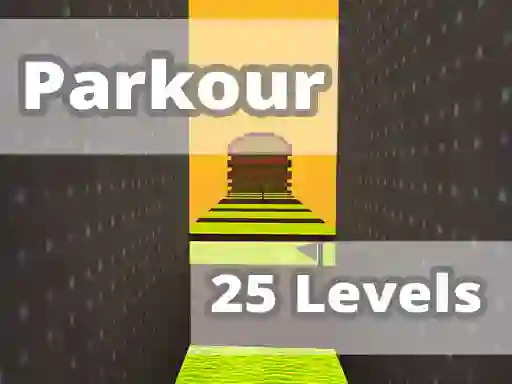 Lojë Parkour 25 Levels në internet