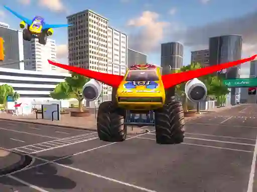 Lojë Real Flying Truck Simulator 3d në internet