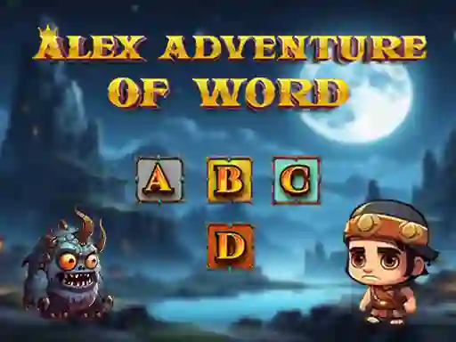 Lojë Alex Adventure of Word në internet