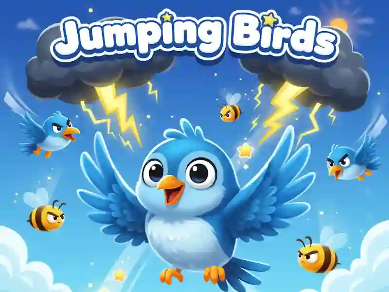 Lojë Jumping Birds në internet