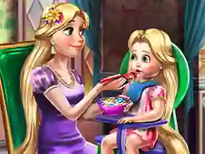 Lojë Goldie Princess Toddler Feed në internet