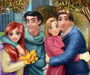 Lojë Couples Autumn Outfits në internet
