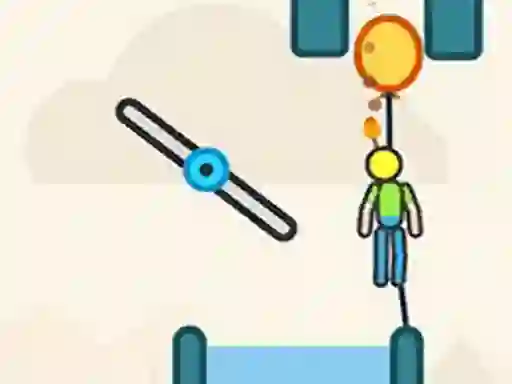Lojë Help Stickman Burn në internet