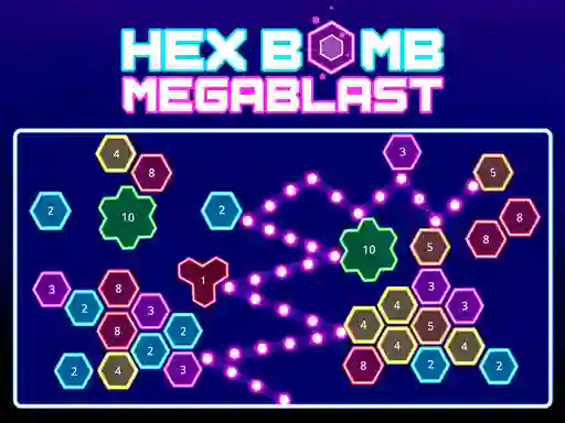 Lojë Hex bomb Megablast në internet