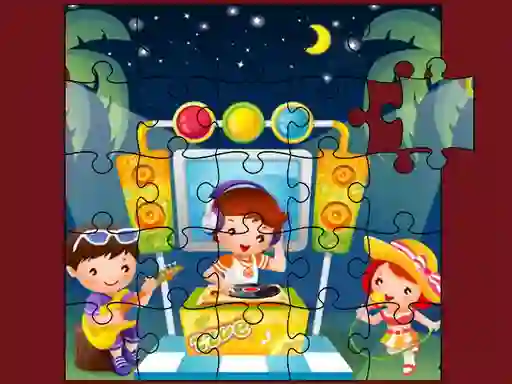 Lojë Cute Little Kids Jigsaw në internet