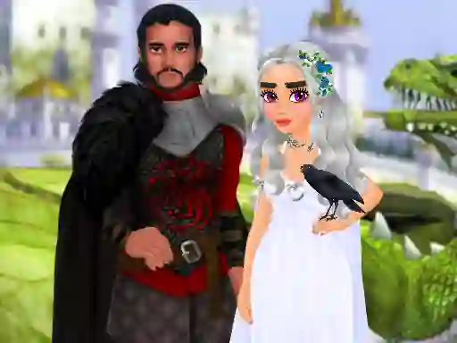 Lojë Dragon Queen Wedding Dress në internet