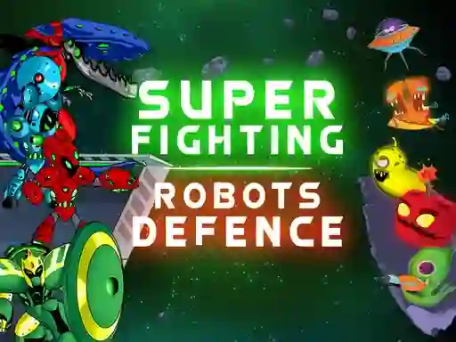 Lojë Super Fighting Robots Defense në internet