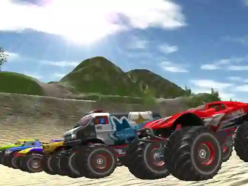 Lojë Offroad Monster Trucks në internet