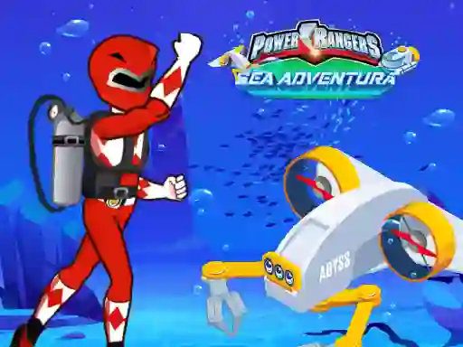 Lojë Power rangers Sea adventura në internet
