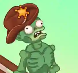 Lojë Cowboy Zombie në internet