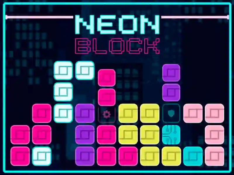 Lojë Neon Block në internet