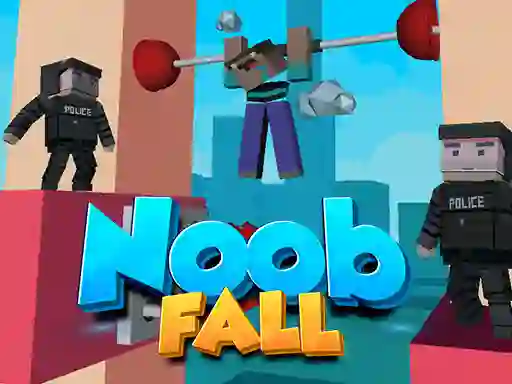 Lojë Noob Fall në internet