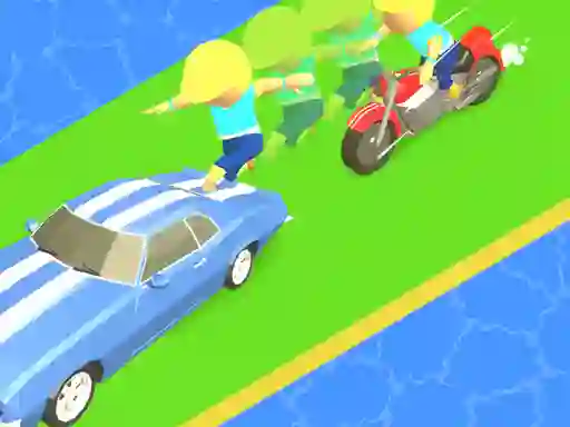 Lojë Vehicle Fun Race në internet