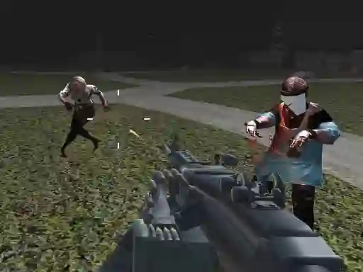 Lojë Zombie Survival Base Camp Multiplayer në internet
