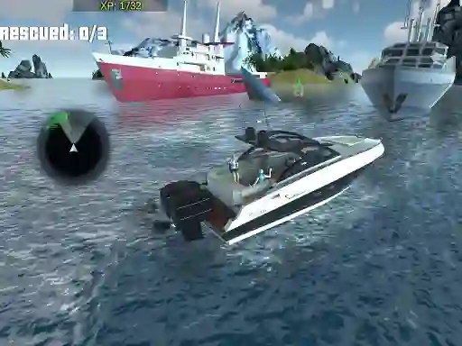 Lojë American Boat Rescue Simulator në internet