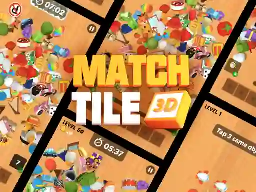 Lojë Match Tile 3d në internet
