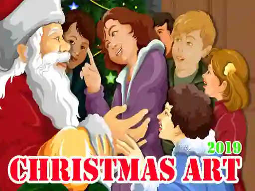 Lojë Christmas Art 2019 në internet