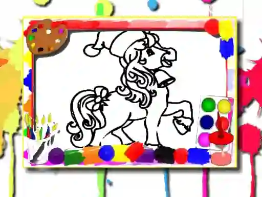 Lojë Horse Coloring Book në internet