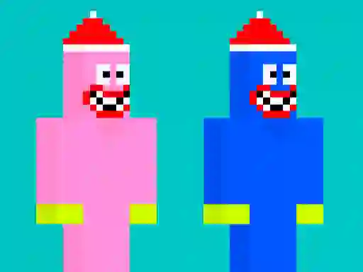 Lojë Noob Huggy Kissiy në internet