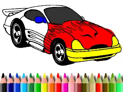 Lojë Back To School: Muscle Car Coloring në internet