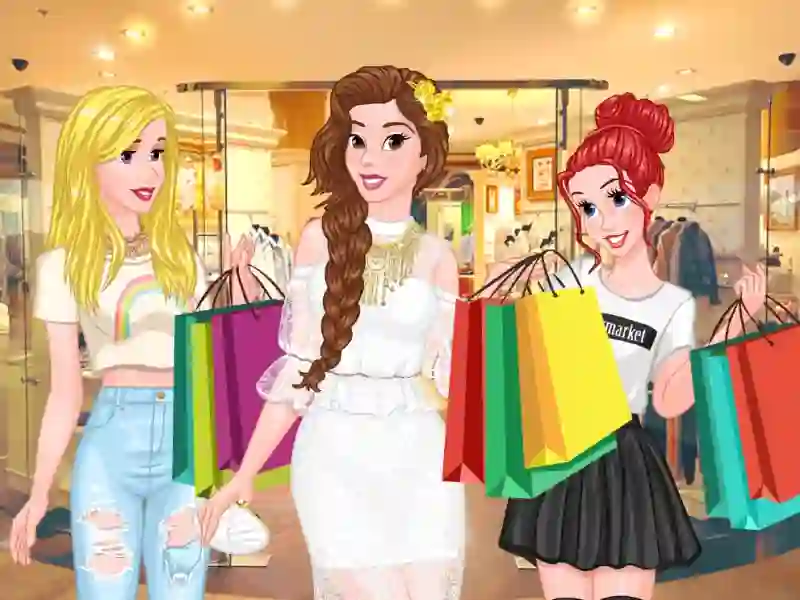 Lojë Princesses: Fashion Shopaholic në internet