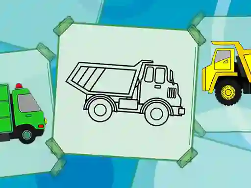 Lojë Truck Coloring Book në internet