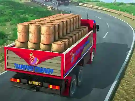 Lojë Indian Truck Driver Cargo Duty Delivery në internet