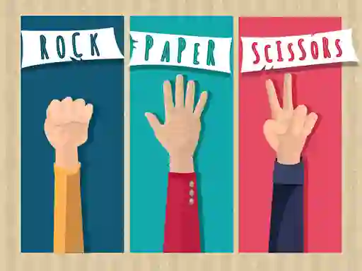 Lojë Rock Paper Scissors në internet