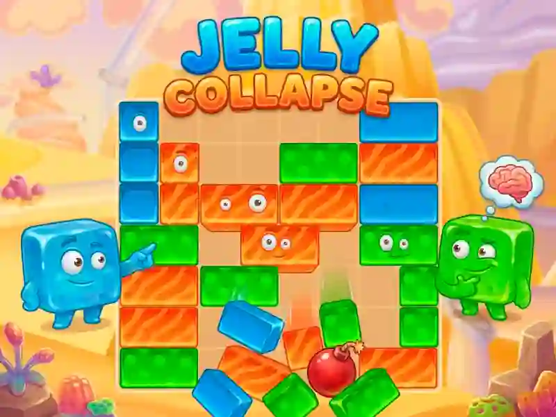 Lojë Jelly Collapse në internet